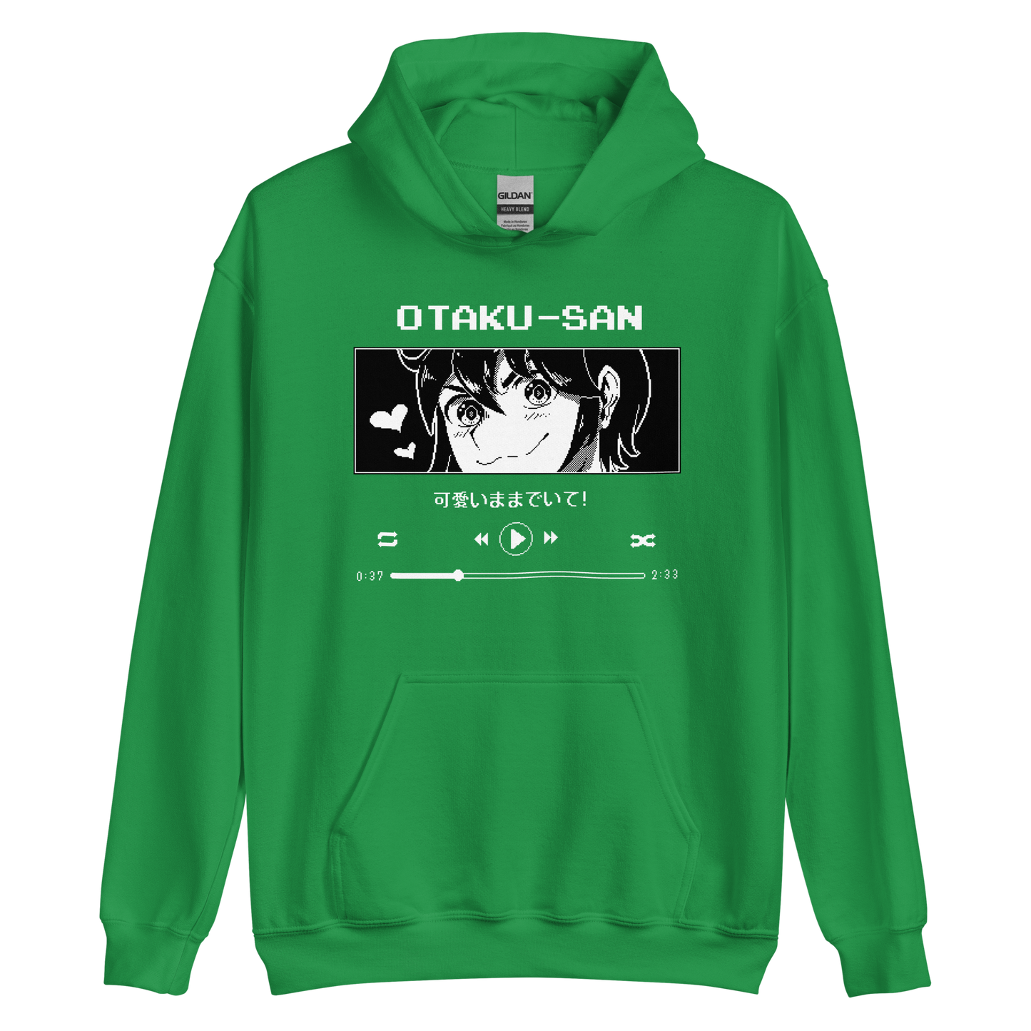 Otaku-San's Play Me Hoodie (Dark Colors)